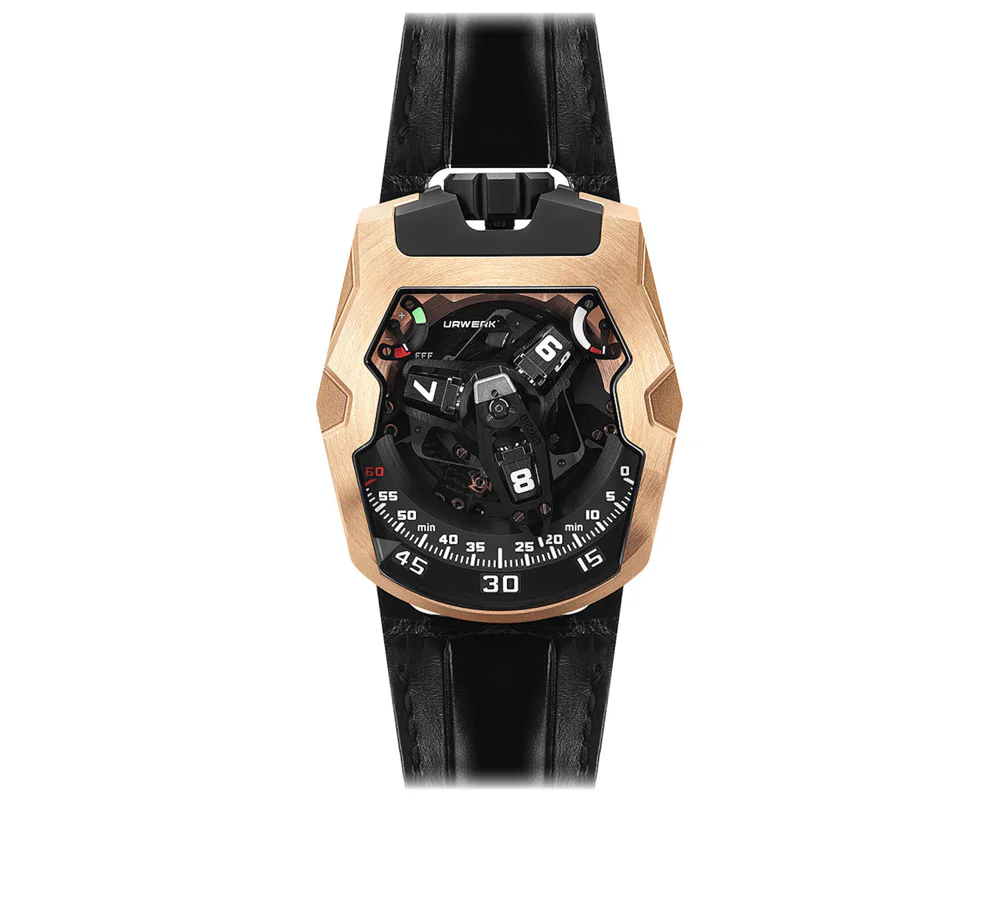 Urwerk UR-210 Satellite Rose Gold